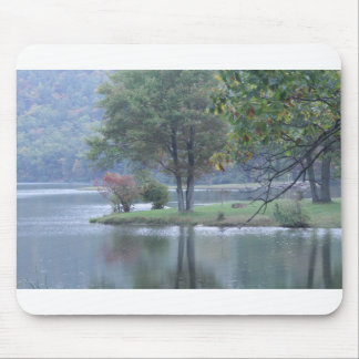 mountain lake mouse pad