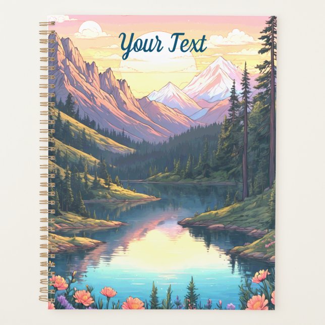 Mountain Lake Planner (Front)