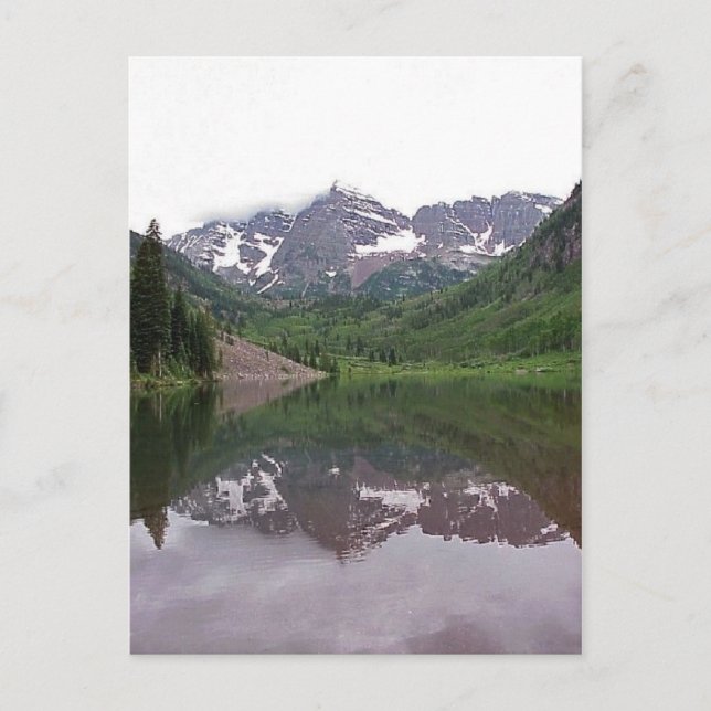 Mountain Lake Postcard (Front)