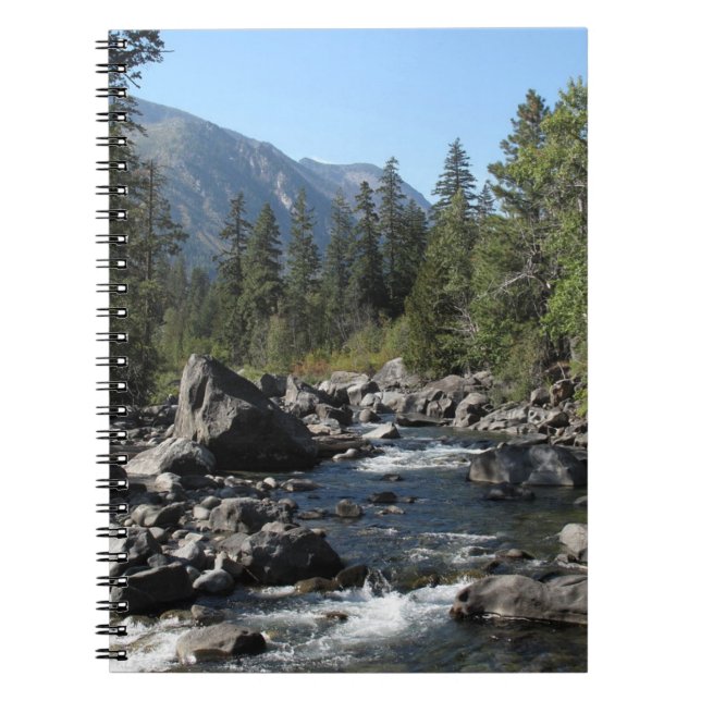 Mountain Lake Scenic Photo Notebook (Front)