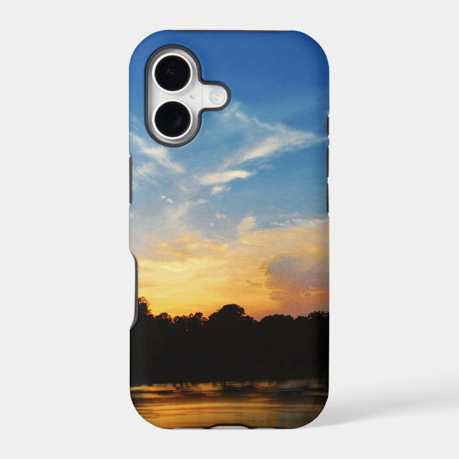 Mountain Lake Sunset (Back)