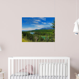 Mountain Landscape Inspirational Poster