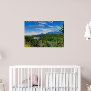 Mountain Landscape Inspirational Poster