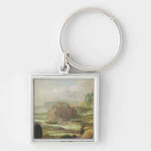 Mountain Landscape Keychain