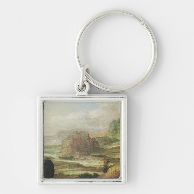 Mountain Landscape Keychain (Front)