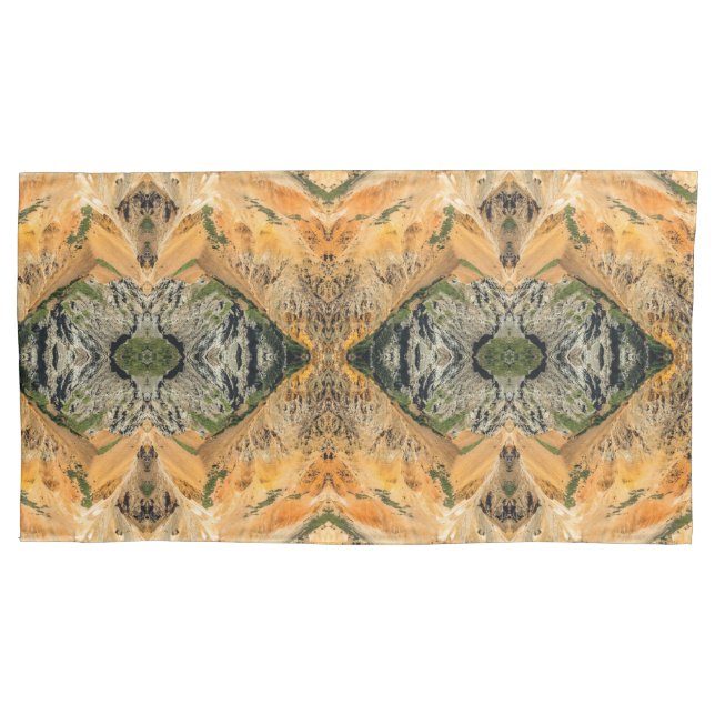 Mountain landscape large pattern pillowcase (Front)