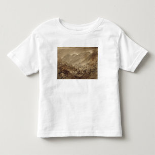 Mountain Landscape, Macugnaga, 1845 (pen & brown i Toddler T-shirt