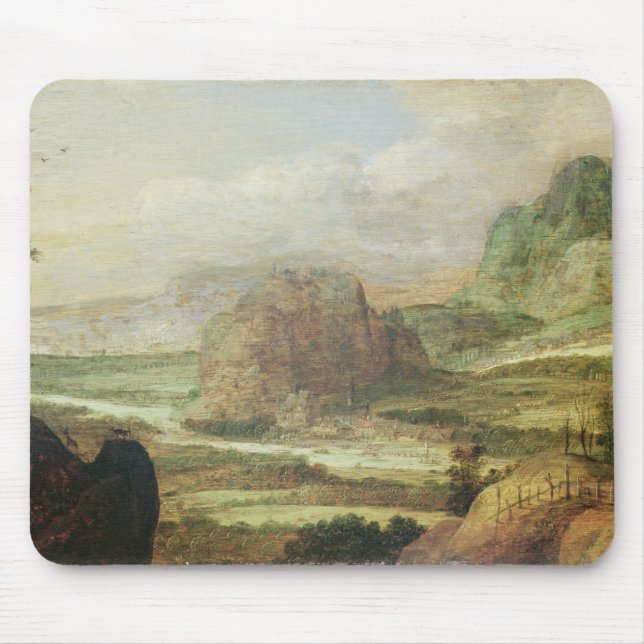 Mountain Landscape Mouse Pad (Front)