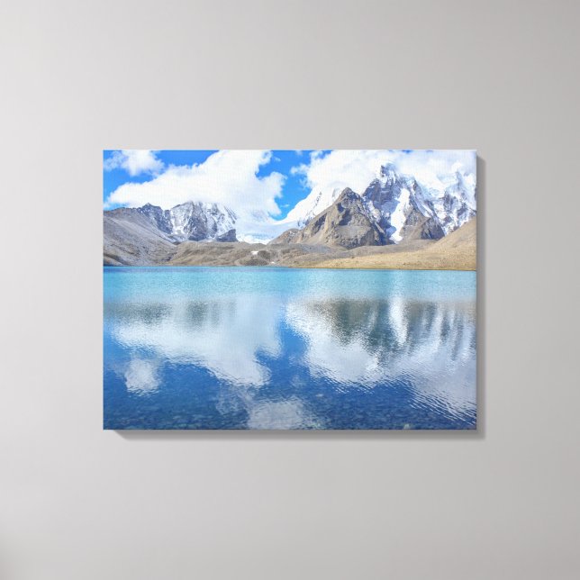 Mountain Landscape Nature Canvas Print (Front)