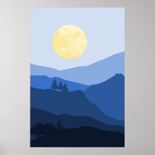 Mountain Landscape Poster