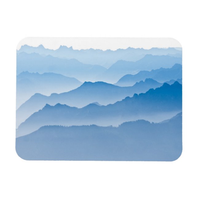 Mountain Landscape | Switzerland Magnet (Horizontal)