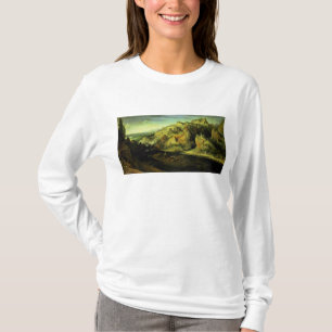 Mountain Landscape with a surprise attack, c.1585 T-Shirt