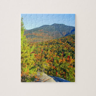Mountain Ledge Autumn View Fall Photo Jigsaw Puzzle