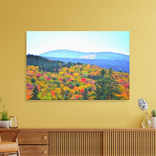 Mountain Light and Shadows Canvas Print