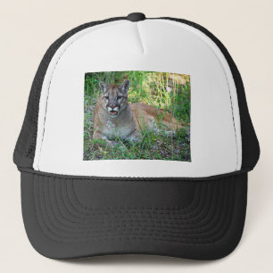 Mountain Lion Complaining Trucker Hat