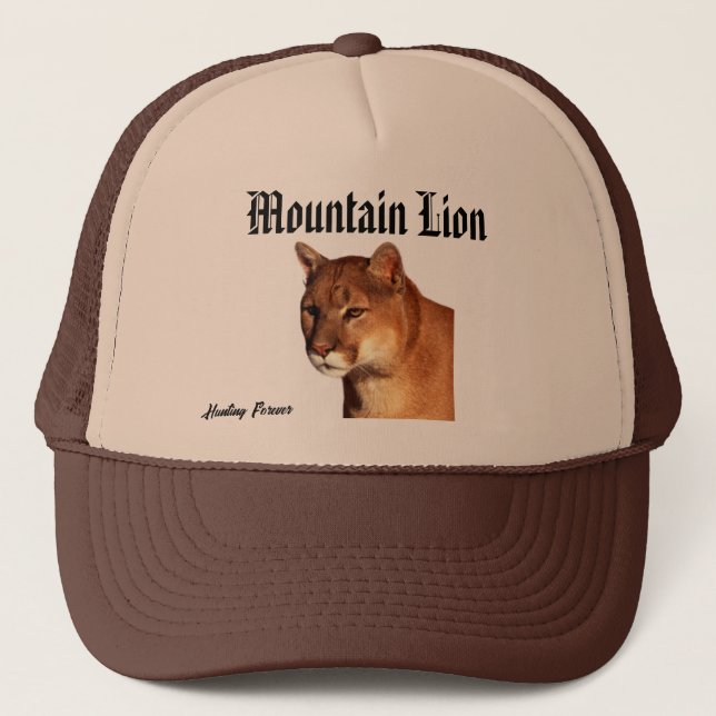 Mountain Lion Hat (Front)