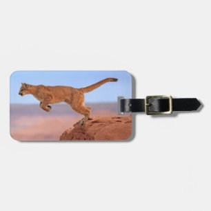 Mountain Lion Luggage Tag