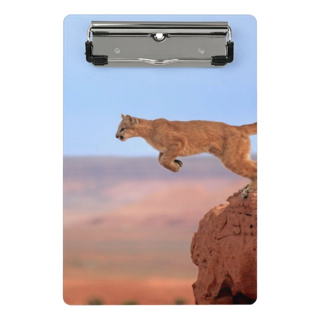 Mountain Lion Mini Clipboard (Front)