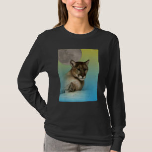 Mountain Lion Moon Light T-Shirt