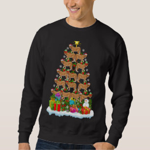 Mountain Lion Xmas Lights Mountain Lion Christma Sweatshirt