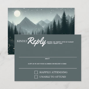 Mountain Magic RSVP Card
