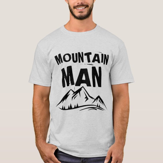 MOUNTAIN MAN T-Shirts (Front)