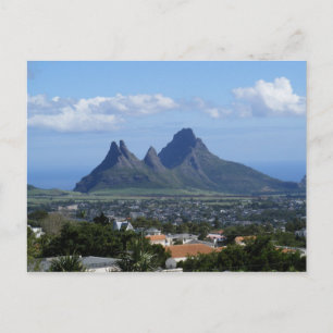 Mountain Mauritius Postcard