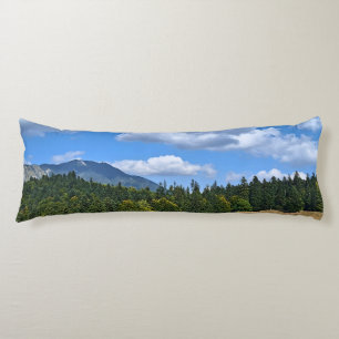 Mountain Meadow Landscape - Wild Nature Romania Body Pillow