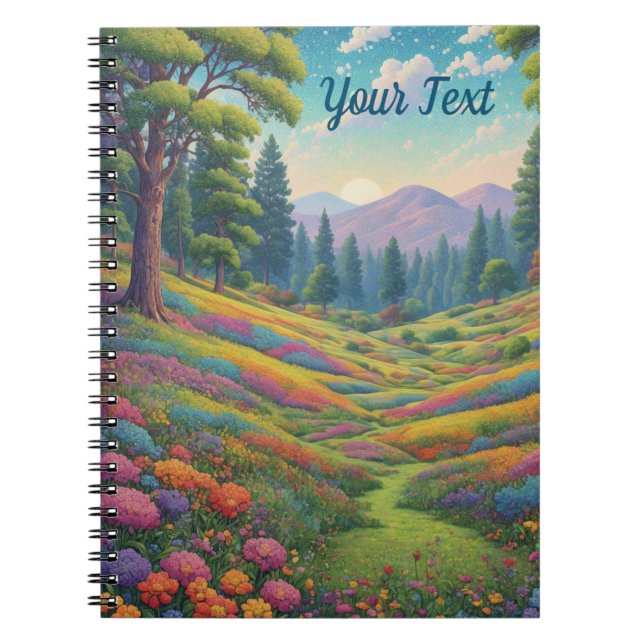 Mountain Meadow Notebook (Front)