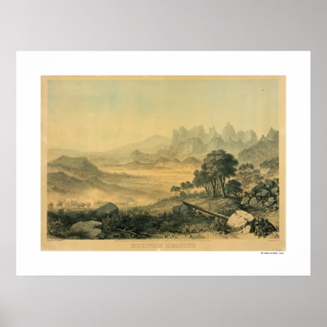 Mountain Meadows, Utah Poster (Front)