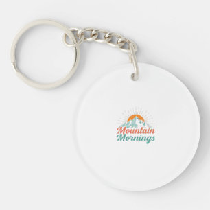 Mountain Mornings Keychain