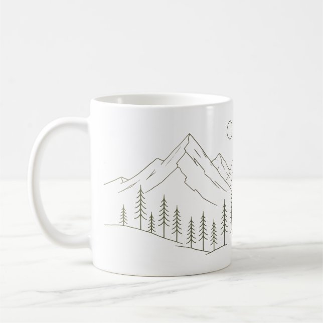 Mountain Mug (Left)
