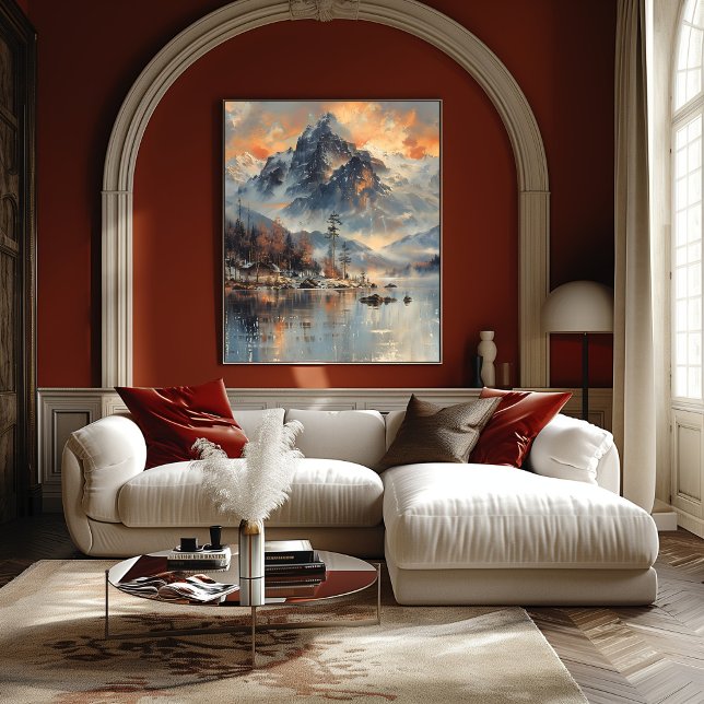 Mountain Nevada: Impressionist and Realist Poster (Creator Uploaded)