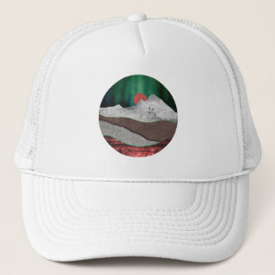 Mountain Northern Lights Trucker Hat