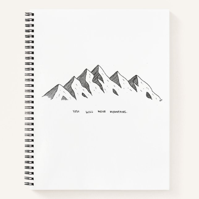 Mountain Notebook (Front)