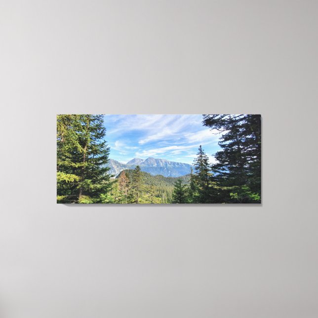 mountain panorama canvas print (Front)