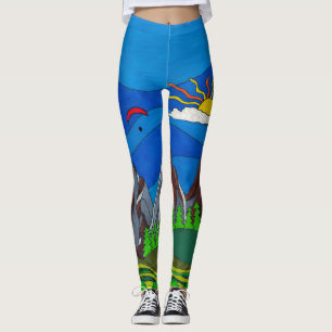 Mountain paragliding leggings
