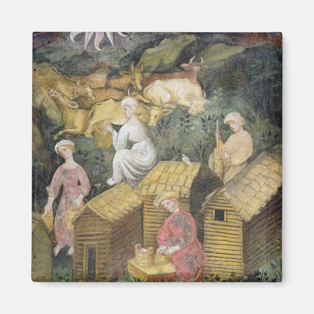 Mountain pastures magnet (Front)