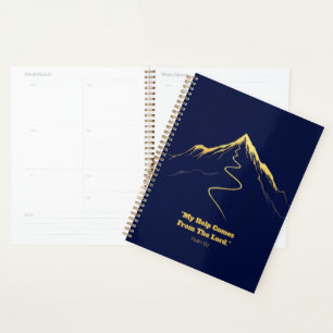 Mountain Path Guided Prayer & Reflection Journal Planner