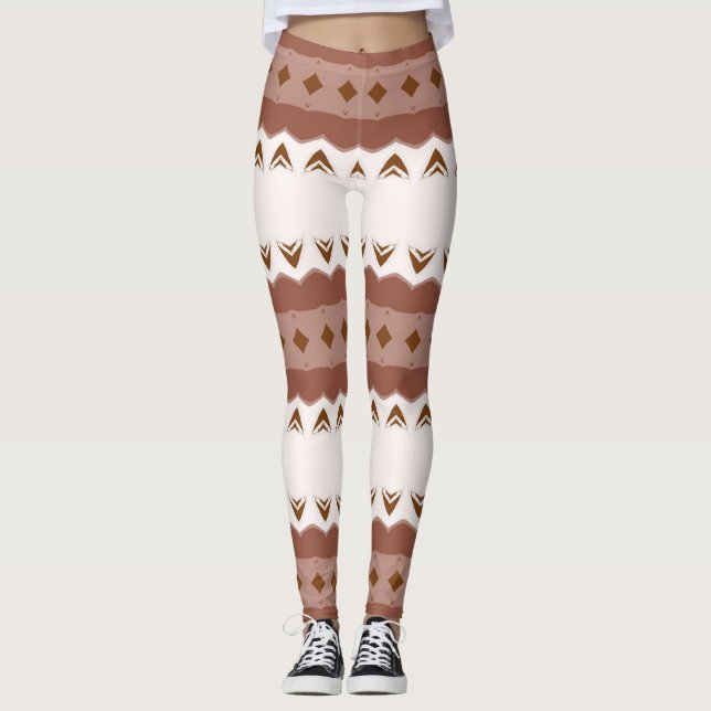 mountain pattern leggings (Front)