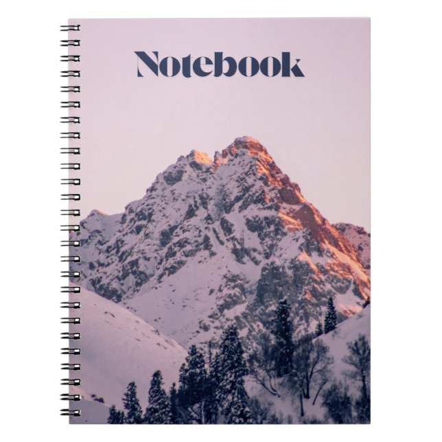 Mountain Peak Notebook (Front)