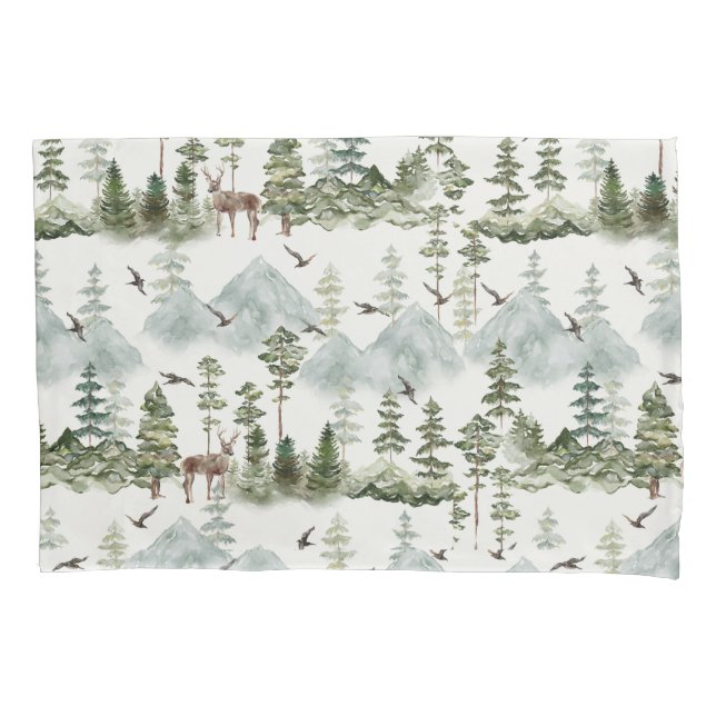 Mountain Pillow Case (Front)