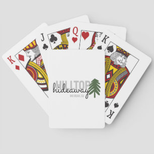 Mountain Pine Cabin Vacation Rental - Playing Cards