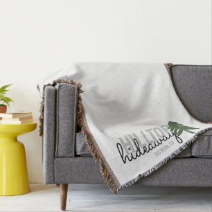 Mountain Pine Cabin Vacation Rental - Throw Blanket