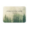 mountain pine trees custom business card photo art