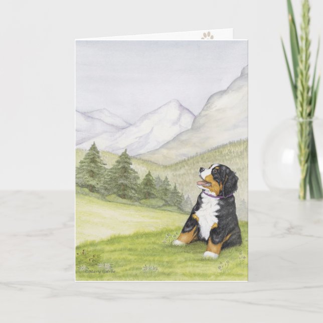 Mountain Pup Card (Front)