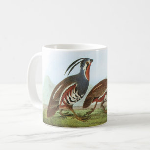 Mountain Quail by Audubon Coffee Mug