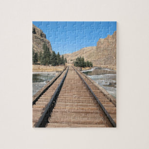 Mountain Railroad - 8x10 - 110 pcs Jigsaw Puzzle