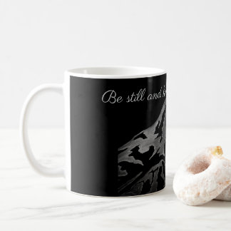 Mountain Range in the Sky hand Sketched Coffee Mug