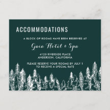 Mountain Range Insert Card